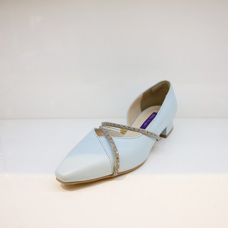 여성 비쥬곡선 펌프스 구두 A