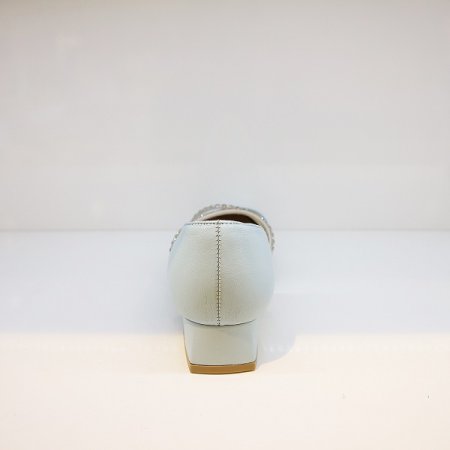 여성 비쥬곡선 펌프스 구두 A