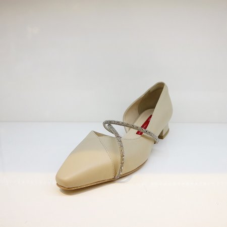 여성 비쥬곡선 펌프스 구두 B