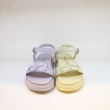 여성 발편한 파스텔 샌들 2종