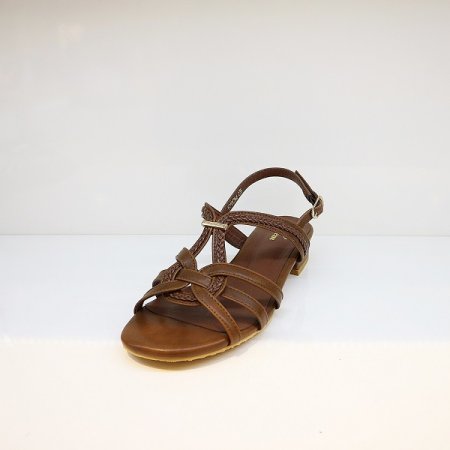 여성 꼬임 U장식 샌들 2종