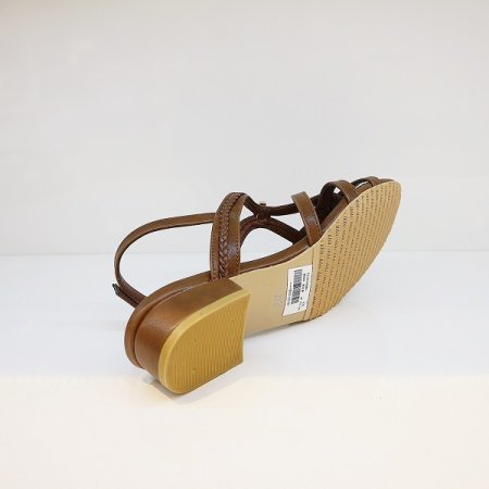 여성 꼬임 U장식 샌들 2종