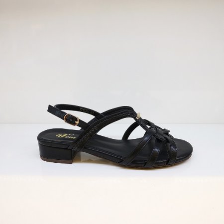 여성 꼬임 U장식 샌들 A