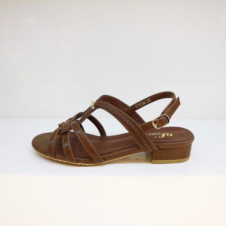 여성 꼬임 U장식 샌들 B