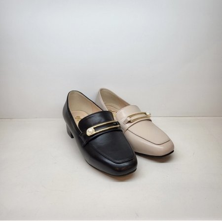 여성 3CM 진주 단화 펌프스