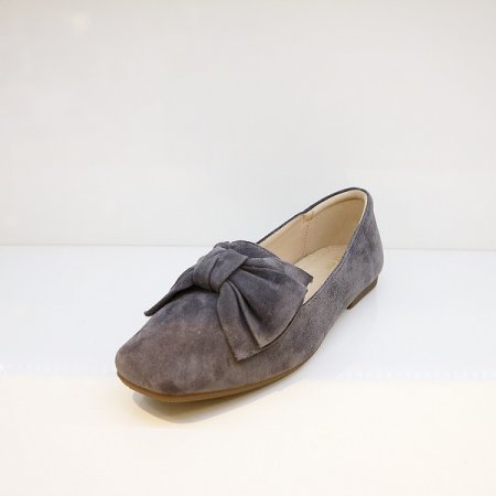 여성 세무 리본 플랫슈즈 B