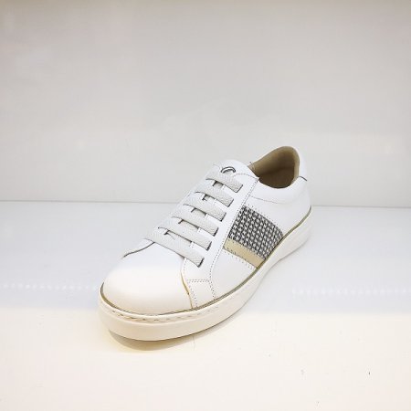 여성 체크 데일리 운동화 B