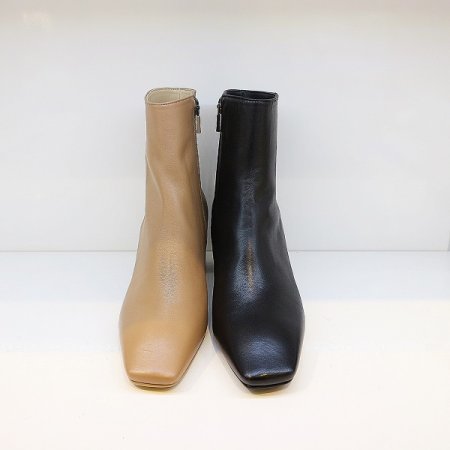 여성 6CM 스퀘어 앵클 부츠 2종