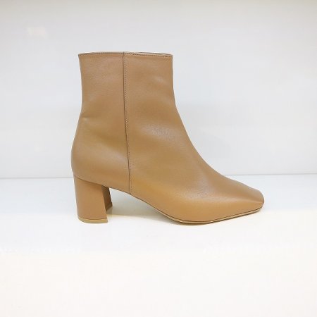 여성 6CM 스퀘어 앵클 부츠 B