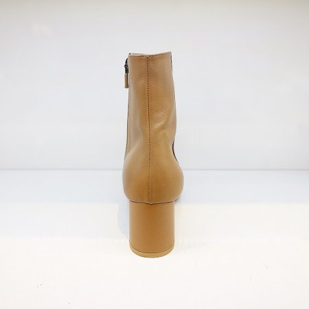 여성 6CM 스퀘어 앵클 부츠 B