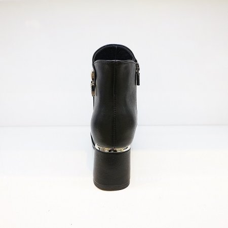 여성 스퀘어 장식 6CM 앵클 2종