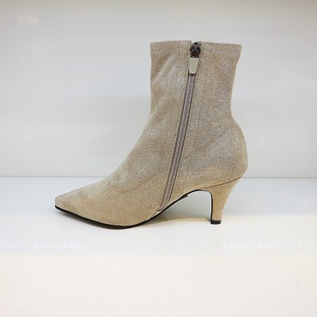 여성 7CM 스웨이드 앵클부츠 2종