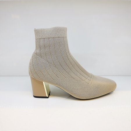 여성 7CM 삭스 부츠 2종