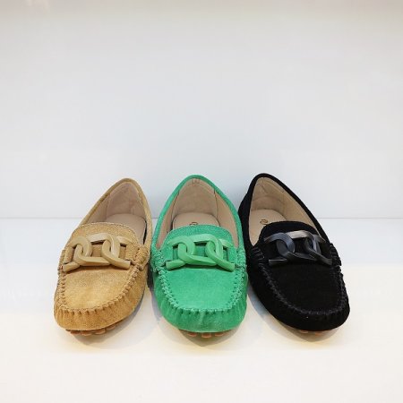 여성 빅 체인 로퍼 3종