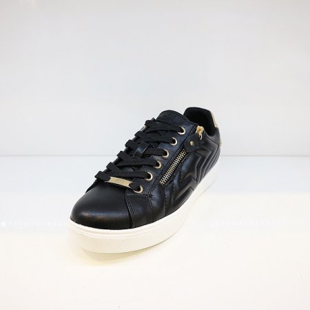 여성 퀄팅 지퍼장식 스니커즈 2종