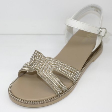 여성 비쥬 스트랩 샌들