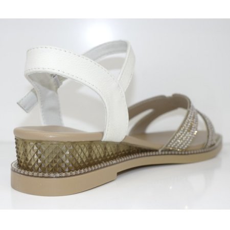 여성 비쥬 스트랩 샌들