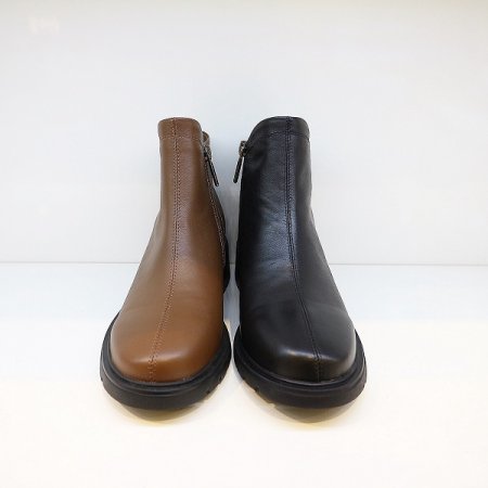 여성 4CM 절개라인 통굽 앵클 2종