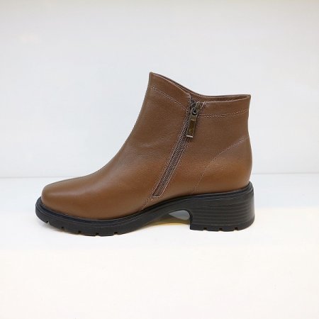 여성 4CM 절개라인 통굽 앵클 2종