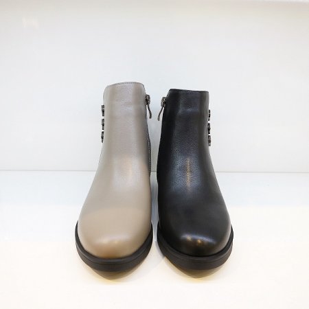 여성 4CM 웨지 앵클부츠 2종