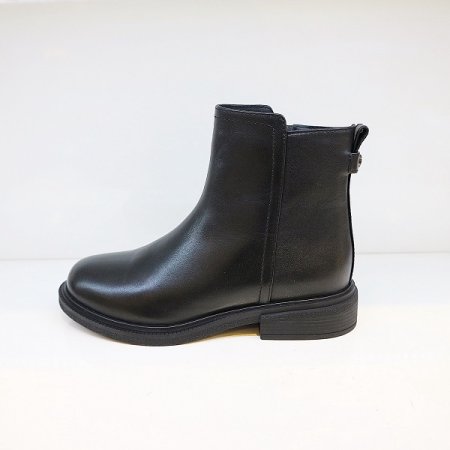 여성 3CM 소가죽 지퍼앵클부츠 2종