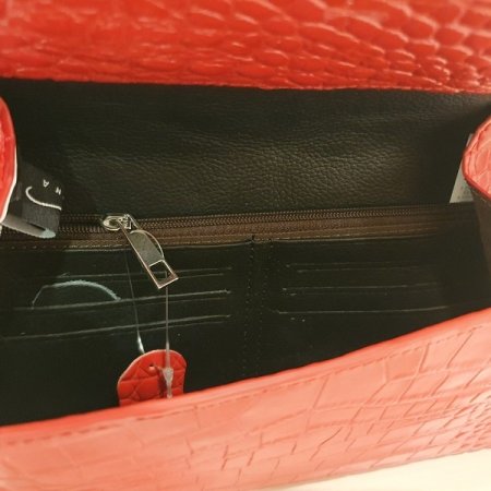 소가죽클러치백