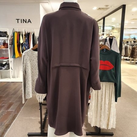 카라 롱 원피스