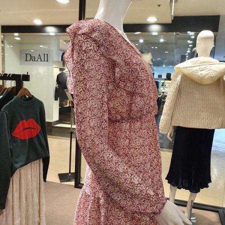 스티치플라워원피스