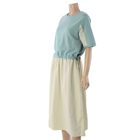 티나배색원피스