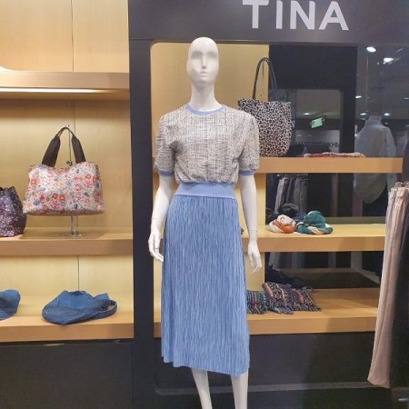 샤샤주름플리츠원피스