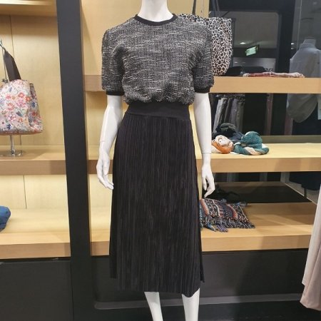 샤샤주름플리츠원피스