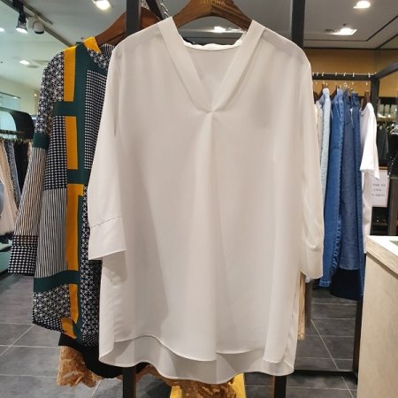 빈츠7부블라우스