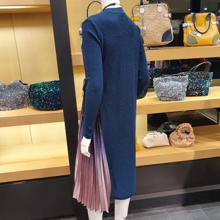 그라데이션 반짝이 원피스