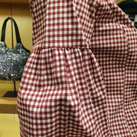 체크소매볼륨남방