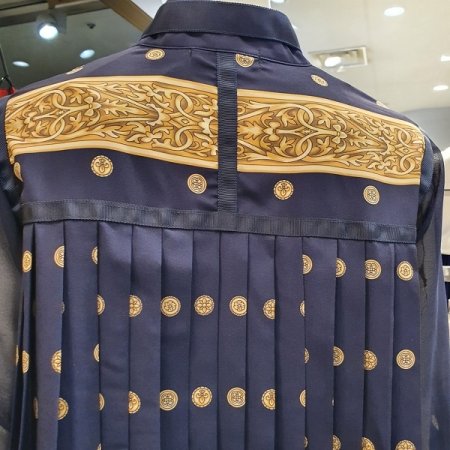 레이온 주름 원피스