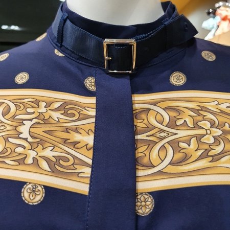 레이온 주름 원피스