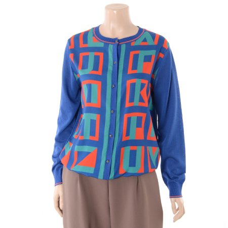 실크혼방 가디건