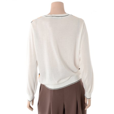 실크혼방 가디건