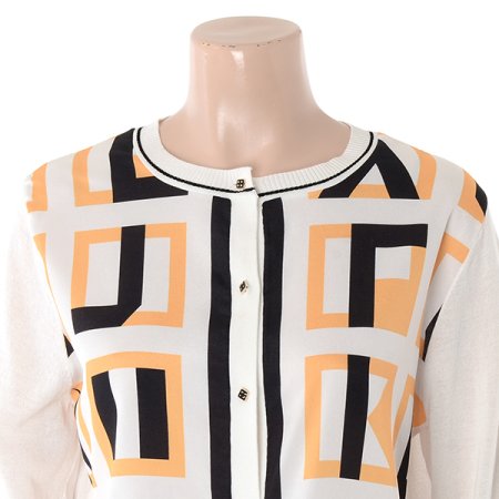 실크혼방 가디건