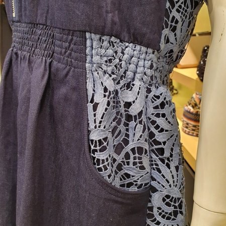 레이스청 원피스