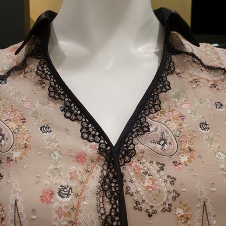 페이즐리 핑크 원피스