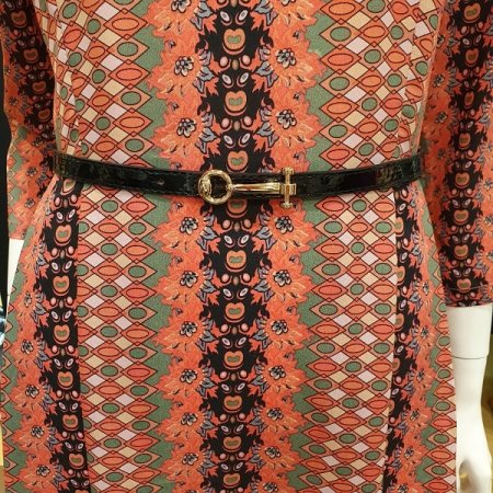 브이넥 롱 원피스