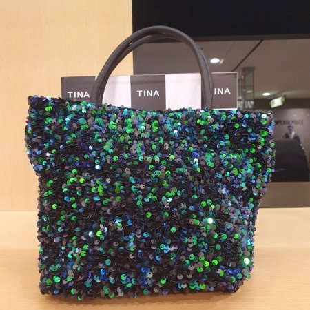 스팽글크로스백