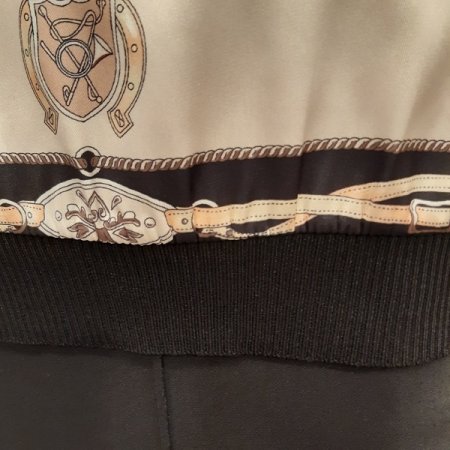 스카프 나염 니트