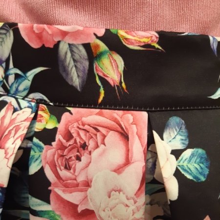 샤틴 장미꽃 스커트