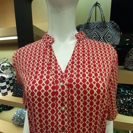 브이 네크라인 원피스