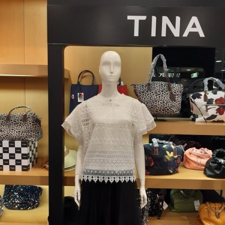 실비아 레이스 블라우스