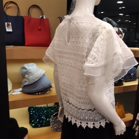 실비아 레이스 블라우스