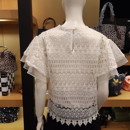 실비아 레이스 블라우스