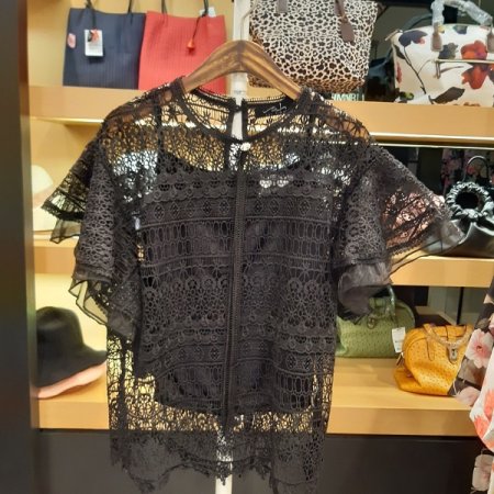 실비아 레이스 블라우스